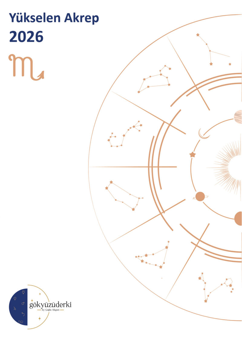 2026 Gezegen Geçişlerinin Yükselen Burçlara Etkileri - Akrep | Dijital içerik PDF satışı