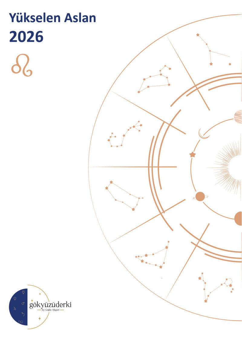 2026 Gezegen Geçişlerinin Yükselen Burçlara Etkileri - Aslan | Dijital içerik PDF satışı