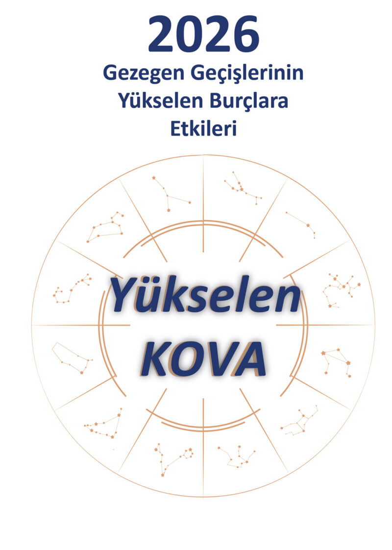 2026 Gezegen Geçişlerinin Yükselen Burçlara Etkileri - Kova | Dijital içerik PDF satışı